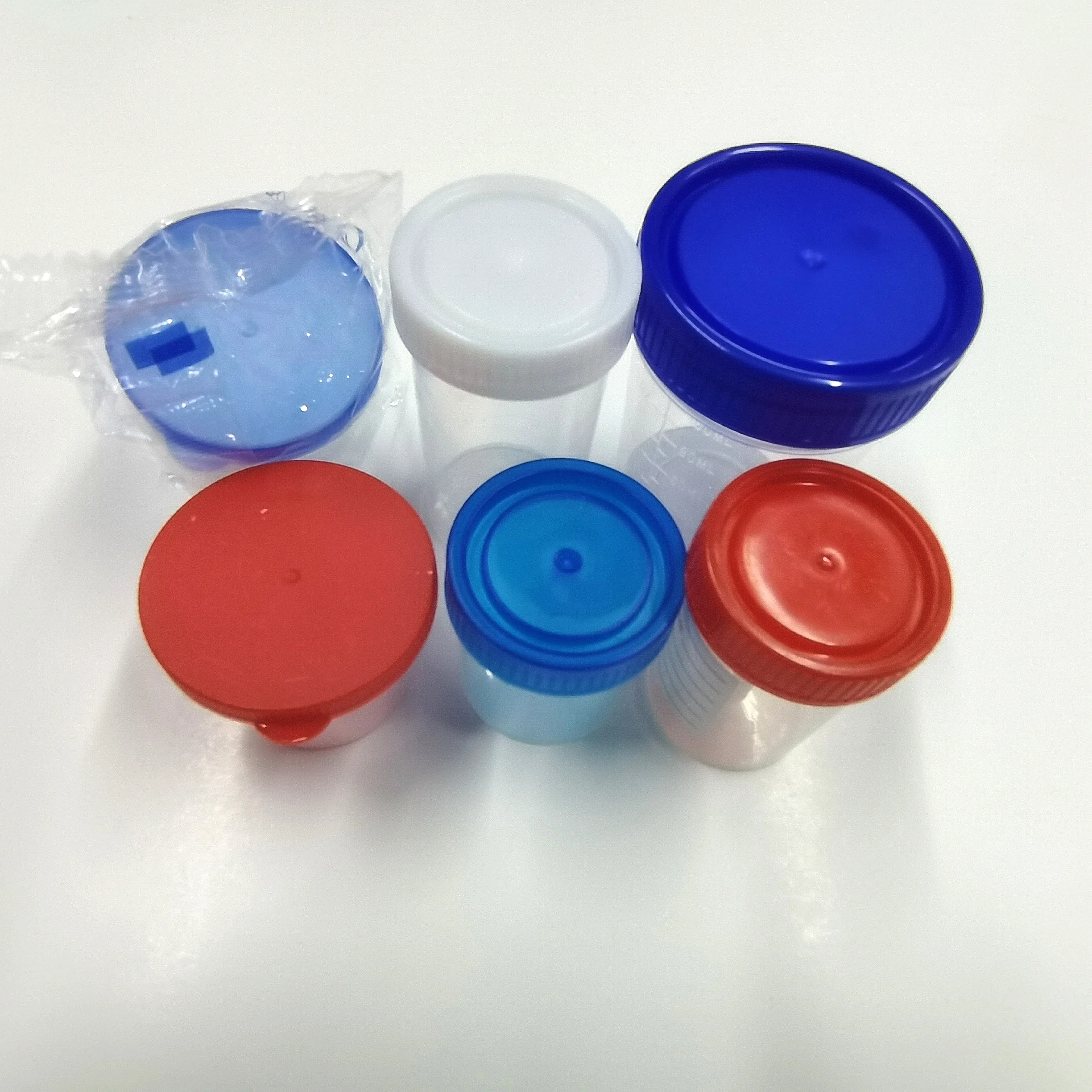 30ml 40ml Screw Lid Leak Proof Sterile Urine Sample Specimen Container 