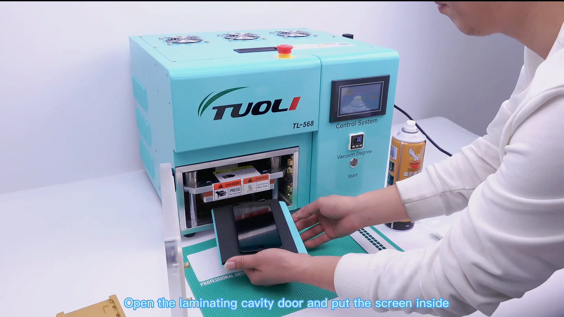 High Quality Oca Mobile Display Lamination & Bubble Remover Machine