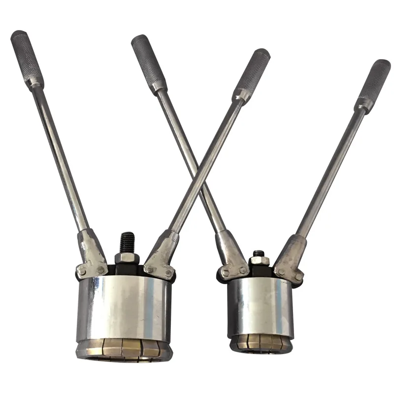 200L Oil Drum Cap Sealing Manual Crimper 3/4\" and 2\" Metal Chemical Pail Lid Crimping Tool for Food 1-Year Warranty