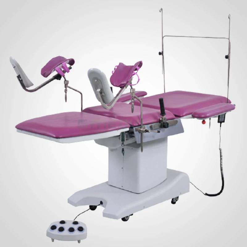 OEM Medical hospital surgical gynecology labor and delivery examination table medical multi function electric obstetric table
