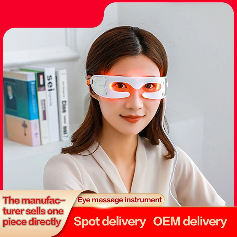 Mini Smart Fatigue Relief Relaxation Relieve Dark Circles Vibrating Ems Eye Care Massager Instrument Eyeglasses Frames