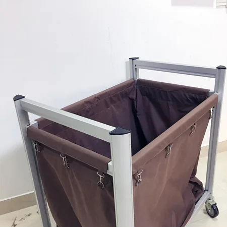 Portable Housekeeping Bag Cart Wheelie Cleaning Bag Trolley from China  manufacturer - LAICOZY hotel supply