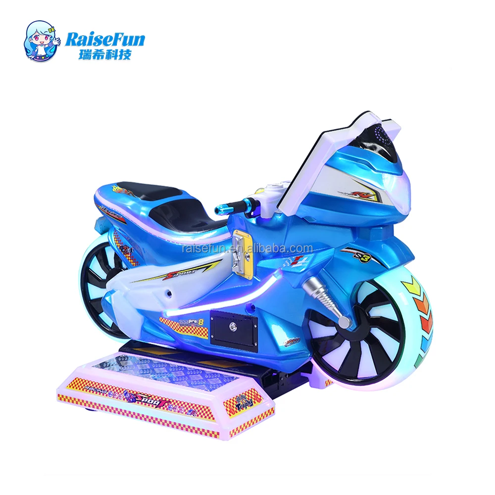 Speed Moto Ticket Redemption Motorcycle Racing Arcade Machine With HD Screen Lights 