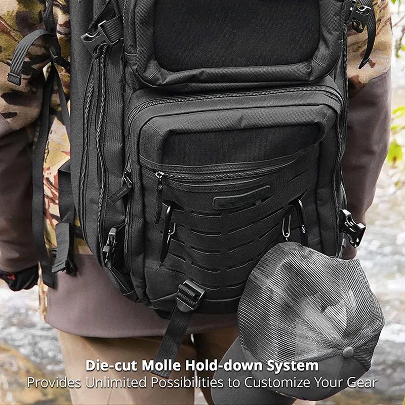 High Quality Outdoor Camouflage Tactical Backpack High Capacity Hunting Backpack Waterproof Training Assault Rucksack