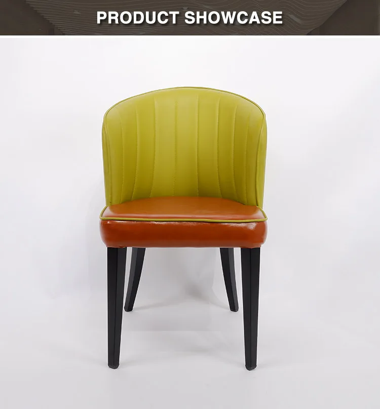 leather tufted dining chair leather