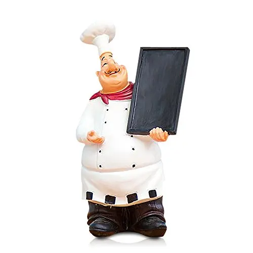 Polyresin Figurine Chef Statue Holding Tray Kitchen Decor Buy Chef Statue Polyresin Figurine Chef Figurines Statues Product On Alibaba Com