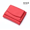 Rosso brillante - Pelle pieno fiore di bovino - Interno ed esterno