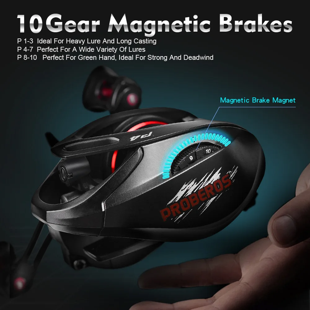8KG Max Drag 7.2:1 5+1BB Drag Power 8kg Baitcasting Fishing Reel for  Saltwater River Fishing Saltwater Baitcasting Fishing Reel| Alibaba.com