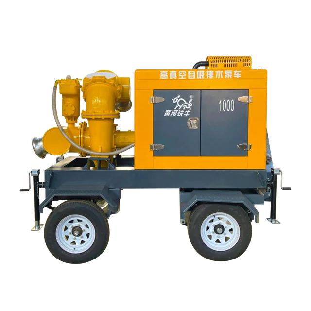One click start emergency rescue diesel engine centrifugal pump fire water supply pump