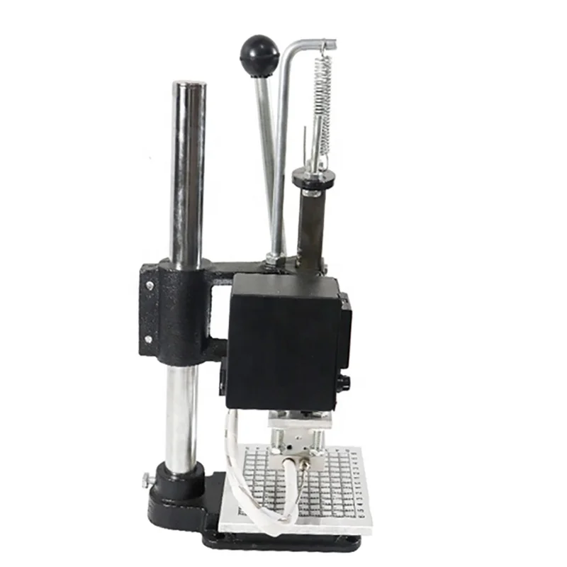 Automatic PU Leather Label Patch Embossing Machine logo Stamp Production Machine