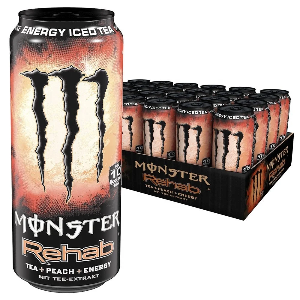 original taurine/carbonated monster energy drink pack 12 and 24