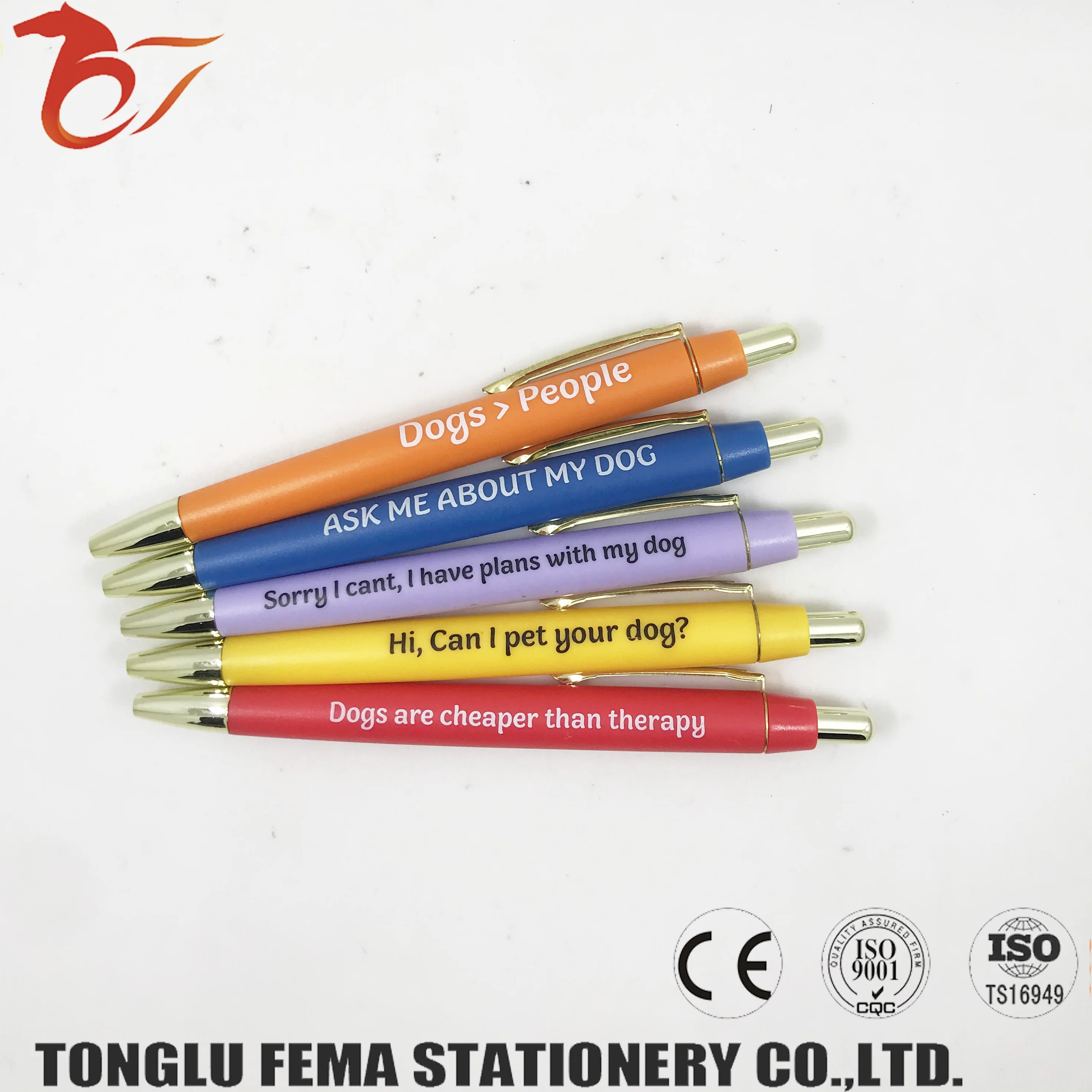 fema hot selling gold pen with