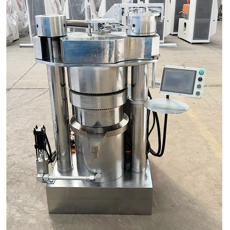 Automatic Hydraulic PLC Control Avocado Sesame Peanut Sunflower Seeds Oil Press Machine