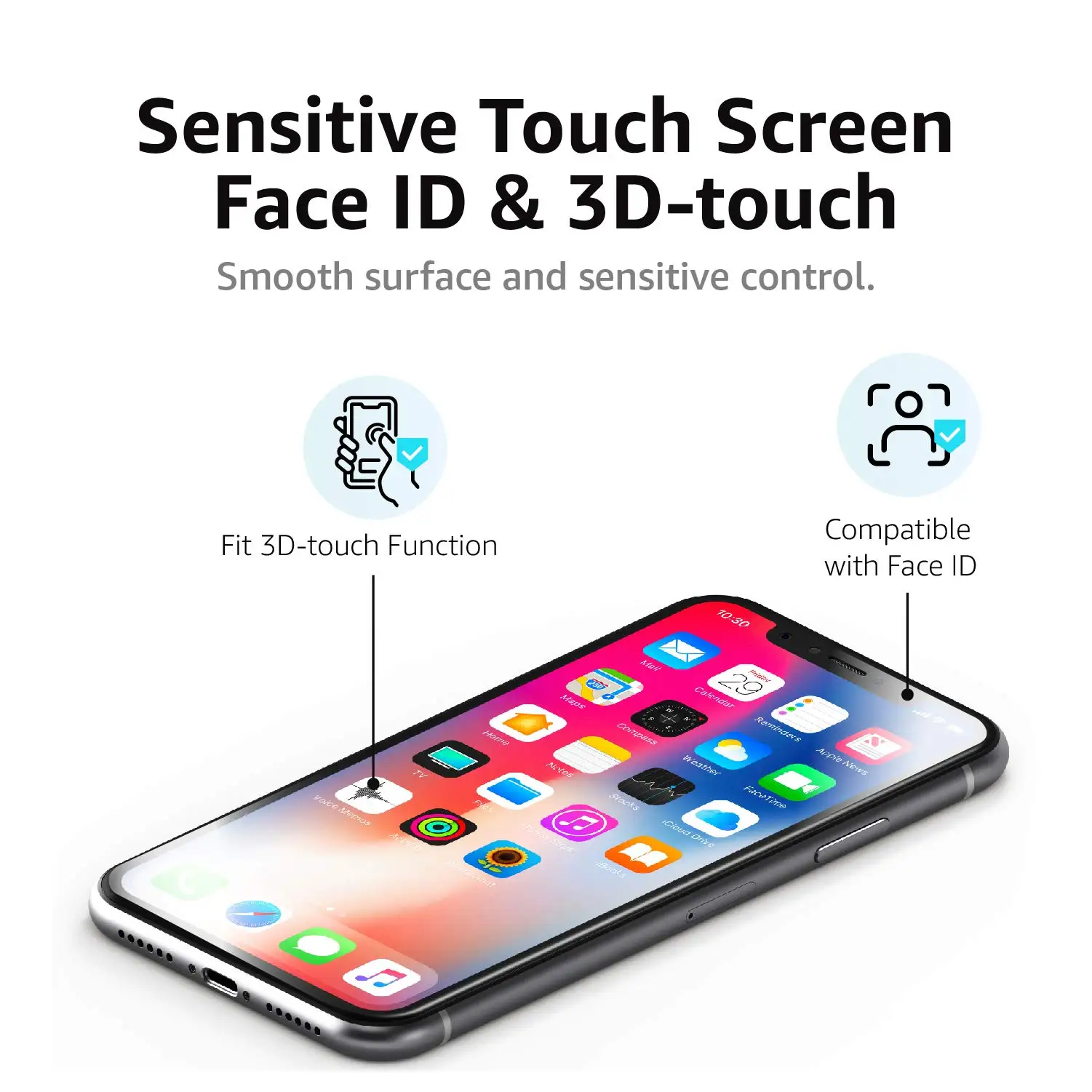 product laudtec premium protektoren film hd klarglas 25d 9h displays glass for iphone 16 17 pro max 13 12 11 pro 16 plus xs-5