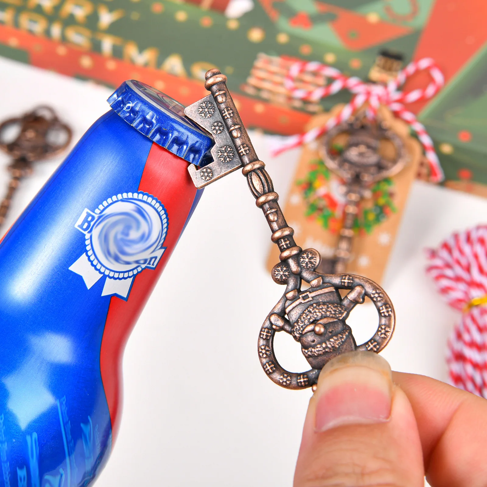 Cheap Bottle Opener Huaqi Op23 Santa Bottle Opener Christmas Tree