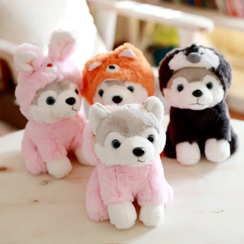 かわいい服を着たハスキー犬変身ウサギのクマぬいぐるみぬいぐるみ Buy ぬいぐるみ着ハスキーのおもちゃ ぬいぐるみを着て犬のおもちゃ かわいいハスキー人形のおもちゃ Product On Alibaba Com