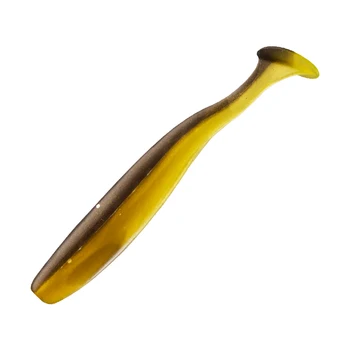 12cm Silicone PVC Saltwater Swimbait T-Tail Soft Bait Fishing Lure Double Color Worm Grub Paddle Tail Plastic – Soft Lure – view 4