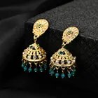 Earrings Indian Earrings Jhumka Earrings Women Earrings Indian Style Jhumka Hanging Traditional Jewelry For Women