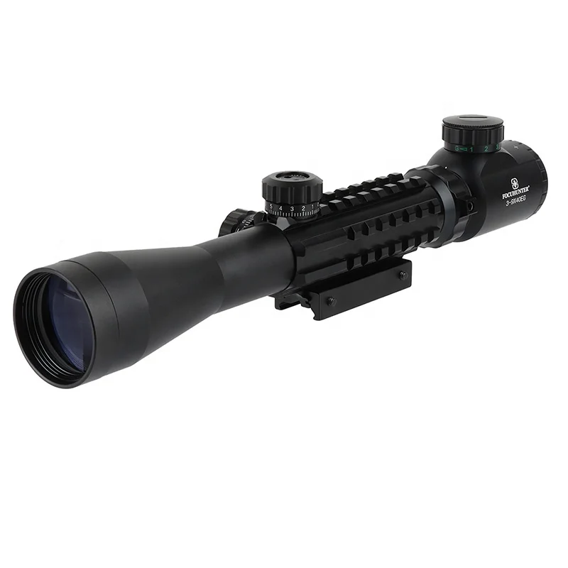 MZJ Optics FOCUHUNTER 3-9x40eg Illuminated Scopes for Hunting