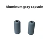 Cápsula de aluminio gris