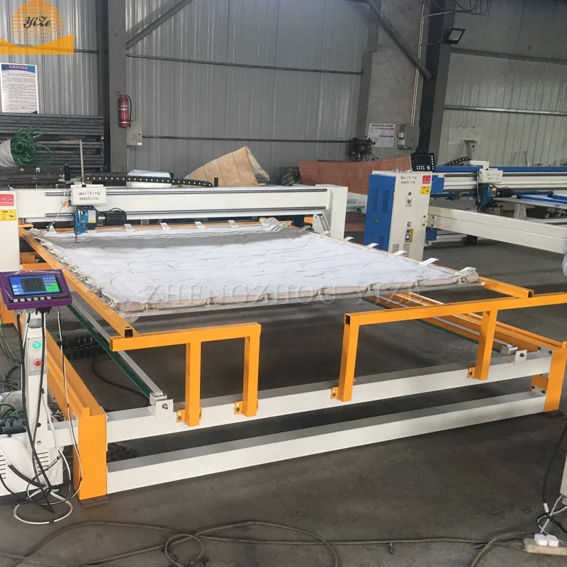 Computerized Single Needle Head Comforter Textile Quilting Machines Long Arm Duvet Bedding Sewing Machine for Quilts