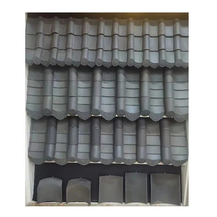 Traditional Gazebo Ridge Caps Clay Tile Price Chinese Style Roof Tiles