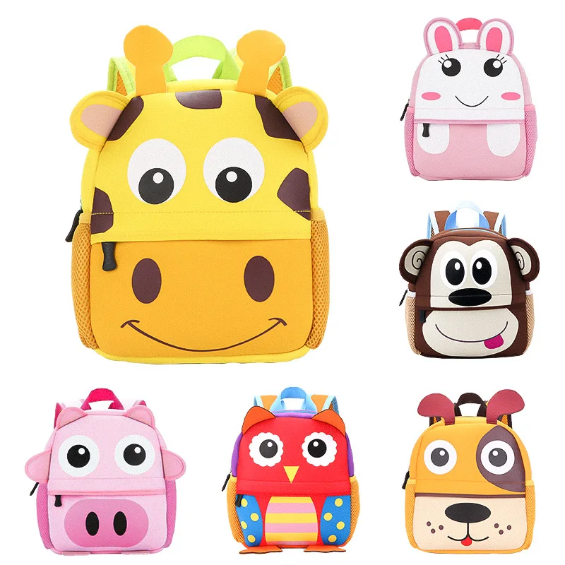 Mochila De Felpa Para Bebe De 1 A 8 Anos Morral Escolar De Animales De Dibujos Animados Para Ninos Bolsa De Almacenamiento De Juguetes Mochila De Decoracion Para Habitacion De Ninos Buy Bolso Escolar Mochila