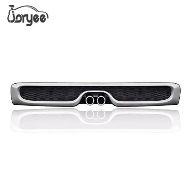 Joryee Bumper Diffuser With Double Exhaust for KIA Picanto Morning 2011-  Car Spoiler Lip Splitter Tuning Accessories pp Bodykit