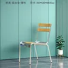 Chaise sans accoudoirs en bois plastique oxyde d'aluminium
