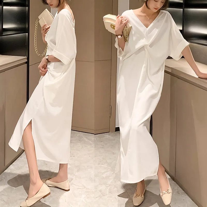 Womens Chiffon Chiffon Maxi Shirt Dress Buy G2000 G2000 Chiffon