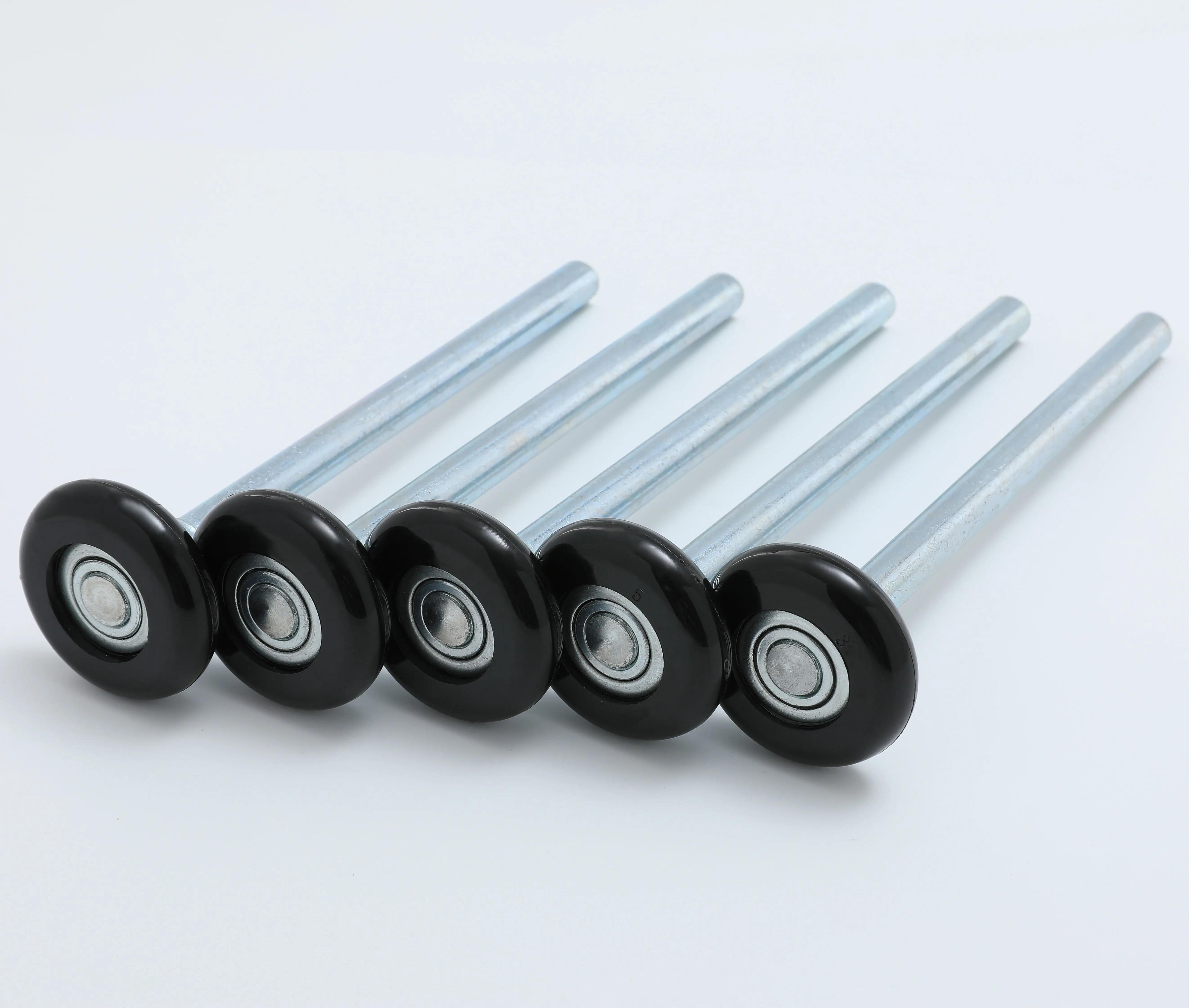 product 46190mm black 11ball bearing garage door roller-1