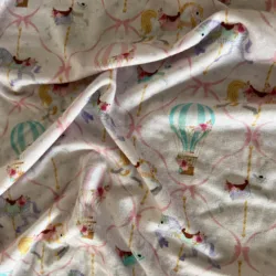 Супер мягкая цифровая печать на заказ модальный спандекс лайкра ткань одиночный трикотаж для одежды