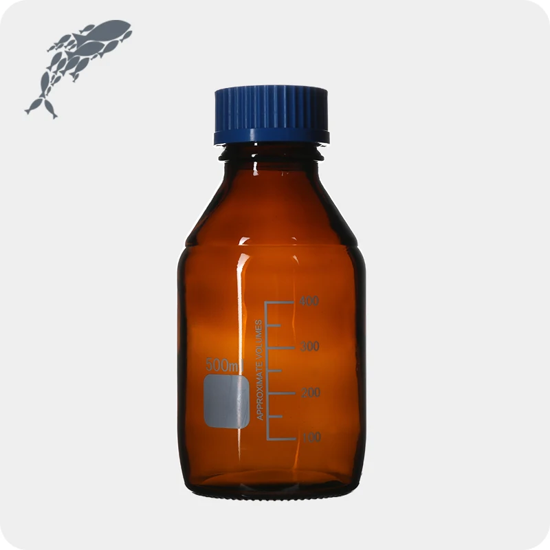 JOAN Lab 250ML Pyrex Glass Reagent Bottle With Screw GL45 Manufacture