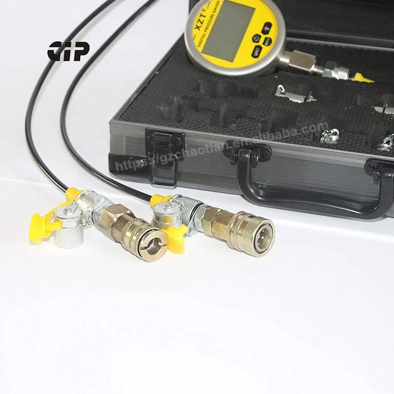 VEVOR Kit Di Test Della Pressione Idraulica Dell'Escavatore In Alluminio, Pressione Massima Di