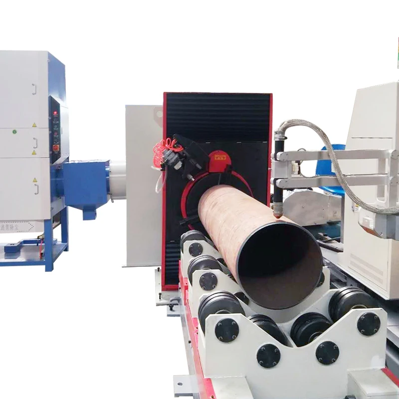 Auto Large Diameter Pipe Cutting Machine Stainless Steel Pipe CNC Plasma Pipe Cutting Machine