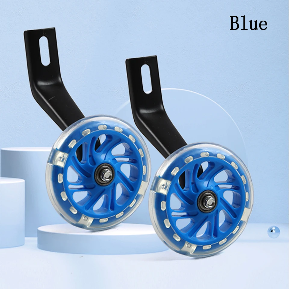 Универсальный Детский велосипед 12-20 дюймов балансировка детского велосипеда Вспомогательное колесо бесшумные тренировочные колеса со