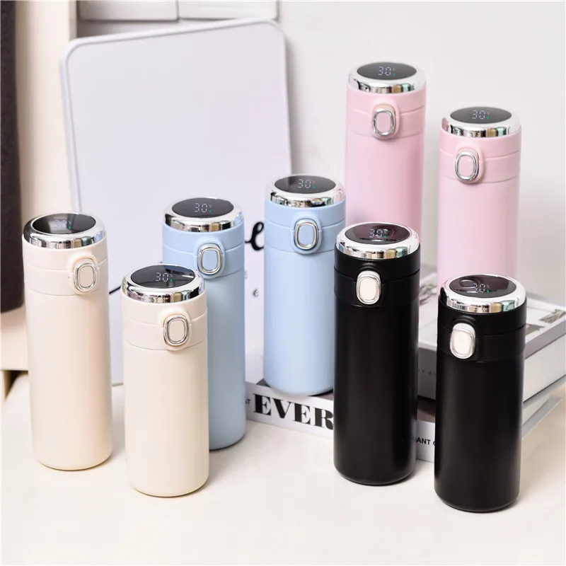 Smart Led Temperature Insulated Display Top Selling 300ml 420ml Vacuum Cup Vacuum Flasks Thermos Cup Insulated Flask