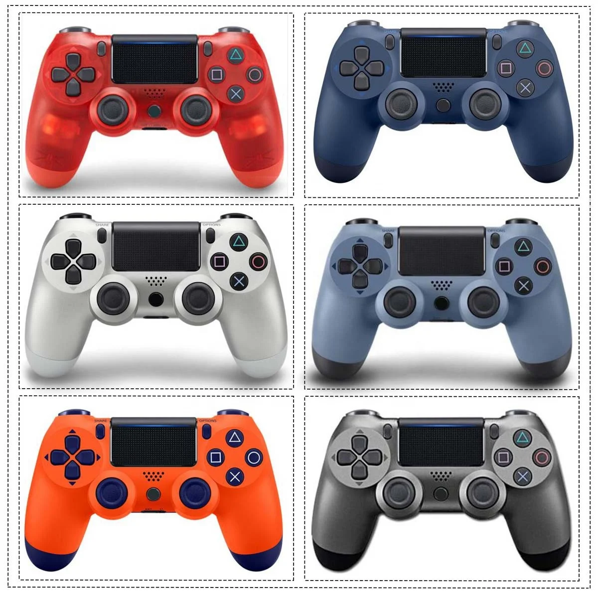 
Высококачественные 22 цветные Джойстики, игровой контроллер, геймпад ps4 PS5, игровая консоль, беспроводные консоли 