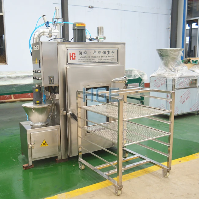 Automatic Smoke House Fish Meat Cold Smoking Machine Meat Smoker Oven Machine