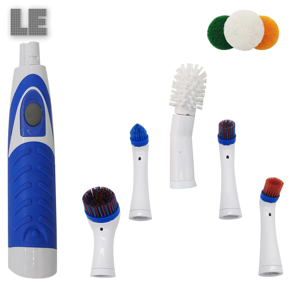 SonicScrubber Kit Brosse Électrique Nettoyage Chaussures – 4 Têtes Puissantes