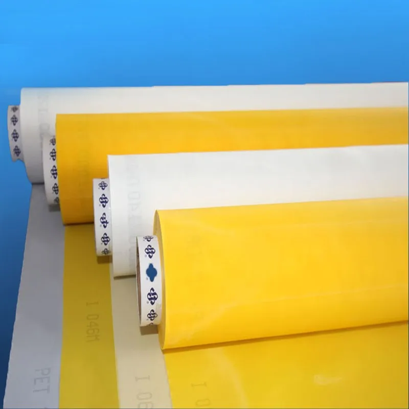 43/100t 90 micron 120 polyester silk screen print mesh with mesh  Bolt Cloth 39T 43T 47T 54T 59T 64T 72T 77T 80T 90T 100T 120T