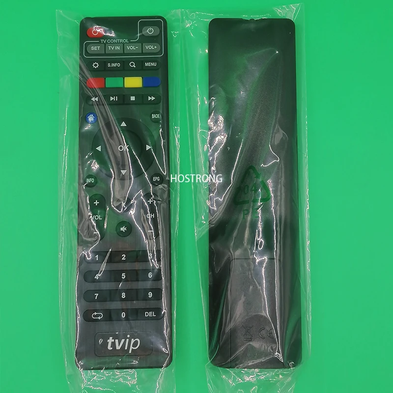 Factory Direct Supply Remote Control for TVIP 605 412 410 IP TV Box Satellite Receiver OEM Custom Available Wholesale