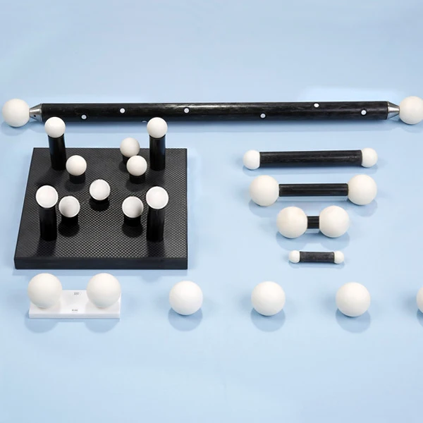 Ceramic Dumbbell Ball 2D 3D Detection Ball Mirror Matte Ball for the Calibration and Measurement of Optical Imaging Instrument