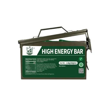 High Energy bar New Thri-proof Box Survival Emergency Food Biscuits Rations Last Long 20 Years