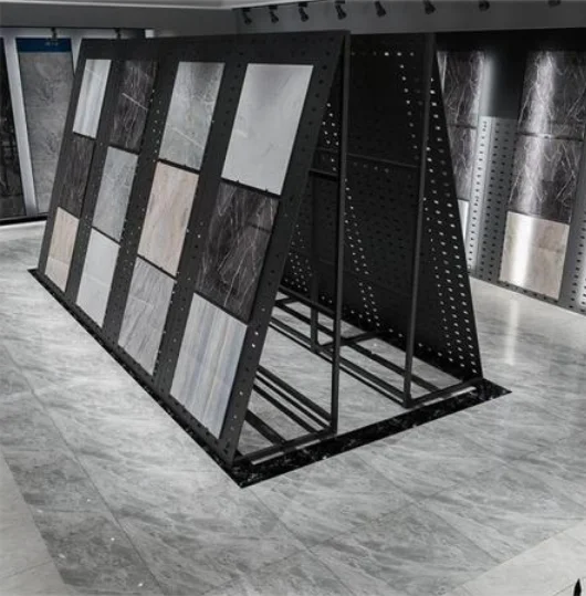 Metal Ceramic Tile Display Racks - Customize for Showroom