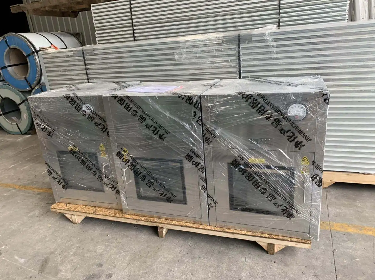 Best Quality Stainless Steel Dynamic Pass Box / Transfer Hatches with HEPA Filter for Clean Room