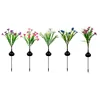 Seven small wildflowers
