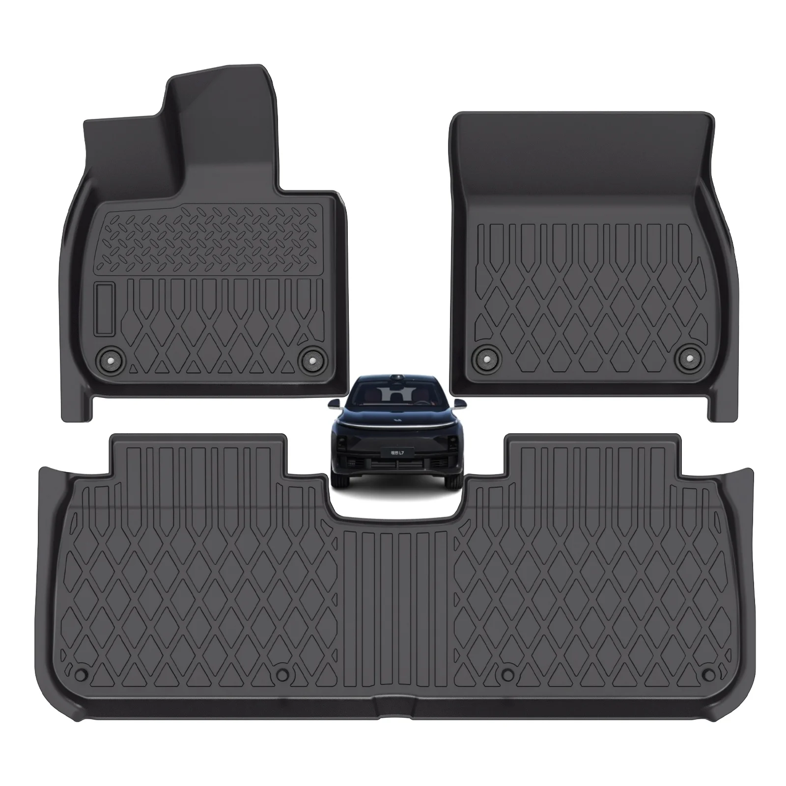 Китайский автомобильный напольный коврик легкий ручной аксессуары для Li L7 2023-2024