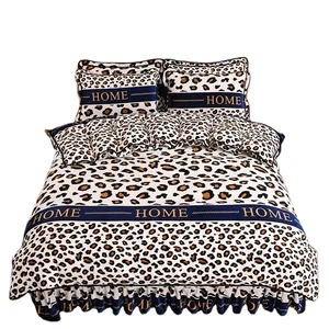 Hot Sale High Quality  Bed Skirt Bedding Duvet Quilt Premium Bedding Set Covers Bedsheets