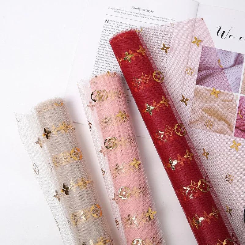 Wholesale Delicate Flower Gift Wrapping Paper Factory Direct Sales New